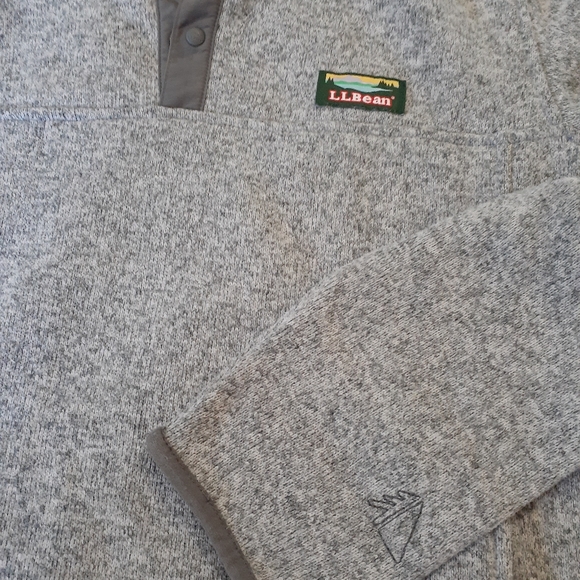 L.L.Bean sweater fleece pullover - Picture 2 of 9